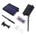 Záhradná svetelná reťaz solárna LED 3000K 0,5W 12m VT-70512 s diaľkovým ovládačom (V-TAC)