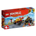 LEGO® Ninjago 71789 Kai a Ras v súboji auta s motorkou