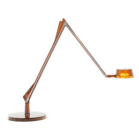 Kartell - Stolná lampa Aledin Dec - jantárová