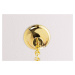 LuxD 26681 Dizajnový luster Finn 70 cm zlatý závesné svietidlo