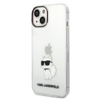 Plastové puzdro Karl Lagerfeld na Apple iPhone 14 Pro Max KLHCP14XHNCHTCT Translucent Choupette 