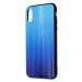 Plastové puzdro Aurora Glass pre Samsung Galaxy A51 modré