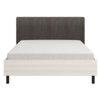 Manželská posteľ 160x200 i donna - jaseň biely/čierna