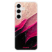 Odolné silikónové puzdro iSaprio - Black and Pink - Samsung Galaxy S24
