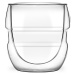 Súprava 2 dvojstenných pohárov Vialli Design Sferico, 70 ml