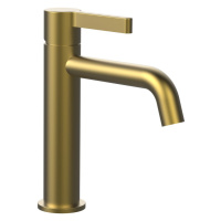 ICONIC stojanková umývadlová batéria bez výpuste, zlato mat AF002GB