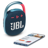 JBL CLIP 4 BLUE/CORAL