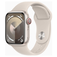 Apple Watch Series 9 GPS + Cellular 41mm Starlight, MRHP3QC/A (M/L)