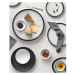 Čierny keramický servírovací tanier Maxwell & Williams Caviar Baguette