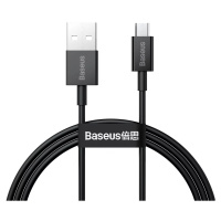 Kábel Baseus Superior Series Cable USB to micro USB, 2A, 1m (black) (6953156208476)