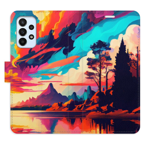 Flipové puzdro iSaprio - Colorful Mountains 02 - Samsung Galaxy A23 / A23 5G