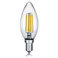 LED sviečka E14 4W filament 2700K Switch stmievač