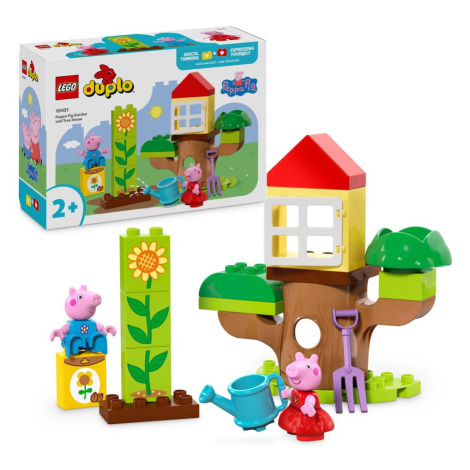 LEGO LEGO® Prasátko Peppa – zahrada a dům na stromě 10431