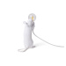 Stolová LED lampa Mouse Lamp USB stojacia biela