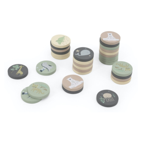 TRYCO Drevené pexeso Jungle