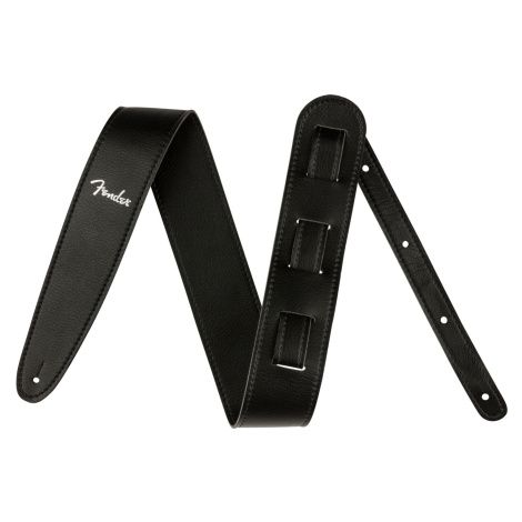 Fender Vegan Leather Strap, Black, 2.5