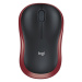 Logitech Wireless Mouse M185, red