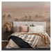 VLADILA Foggy Landscape Peach - tapeta