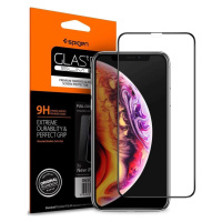 Ochranné sklo SPIGEN - iPhone 11 Pro MAx/XS Max Full Screen Protector GLAS.tR Slim, Black (065GL