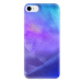Odolné silikónové puzdro iSaprio - Purple Feathers - iPhone SE 2020