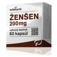 Nefdesanté ŽENŠEN 60 x 200 mg