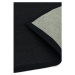 Čierny koberec 180x120 cm Sisal - Asiatic Carpets