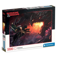 Clementoni - Puzzle 1000 Dungeons & Dragons