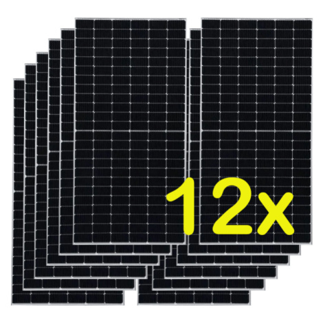 Sada solárnych panelov 6,5kW (12x545W 35mm) (V-TAC)
