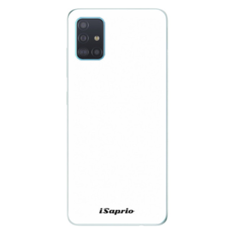 Odolné silikónové puzdro iSaprio - 4Pure - bílý - Samsung Galaxy A51