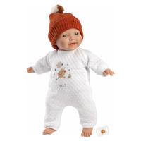 Llorens 63303 LITTLE BABY - realistická bábika bábätko s mäkkým látkovým telom - 32 cm