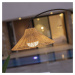 Stojacia lampa Newgarden Niza LED, vnútorná/vonkajšia, 168 cm