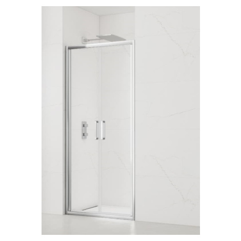 Sprchové dvere 80 cm SAT TEX SIKOTEXL80CRT SIKOTEXL80CRT