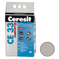 Škárovacia hmota Ceresit CE 33 sivá 5 kg CG1 CE33507