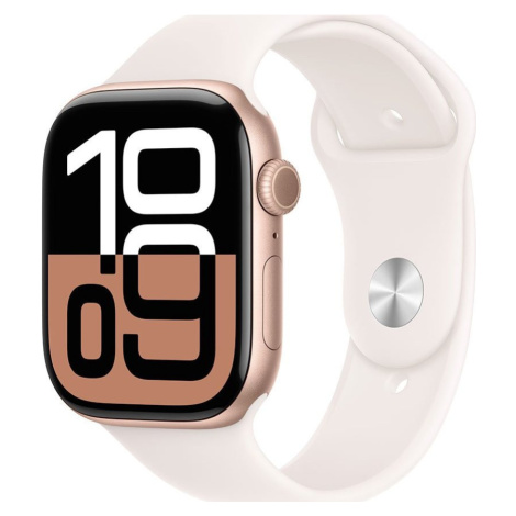 Apple Watch Series 10 GPS 46mm Rose Gold, MWWT3QC/A (S/M)