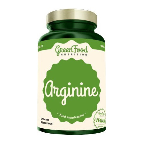 GREENFOOD NUTRITION Arginín 120 kapsúl