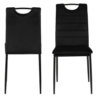 Jedálenská stolička Dia čierna