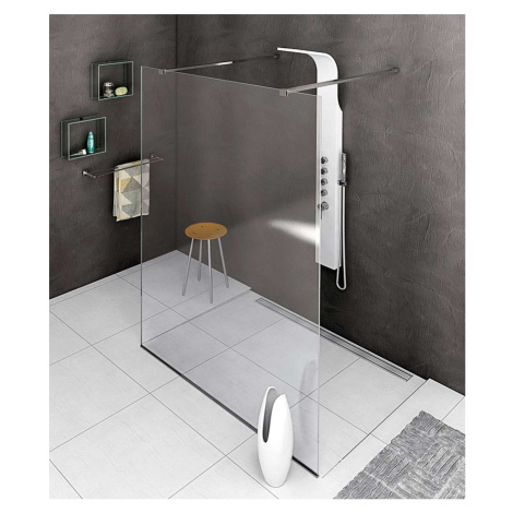 Polysan Modular Shower - Sprchová zástena Walk-In 120 cm, číre sklo MS4-120