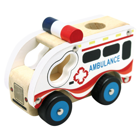 Bino Drevené auto ambulancie