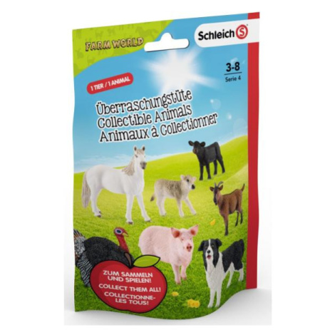 Schleich Vrecko s prekvapením - farmárske zvieratká XS