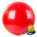 Gymnastická lopta 65 cm s pumpičkou, červená