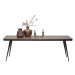 Jedálenský stôl z akáciového dreva BePureHome Rhombic, 220 × 90 cm