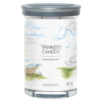 Yankee Candle, Čistá bavlna, Sviečka v sklenenom valci 567 g