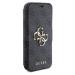 Guess PU 4G Metal Logo Book Puzdro pre iPhone 15 Pro Grey