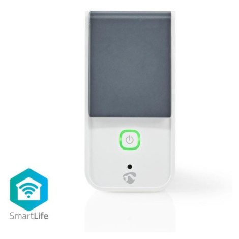 Nedis WIFIPO120EWT - SmartLife Chytrá Zásuvka | Wi-Fi | IP44 | Merač spotreby | 3680 W | Francúz