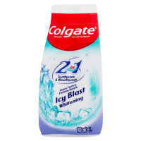 Colgate Icy Blast 2 v 1 Bieliaca zubná pasta /ustna voda 100ml