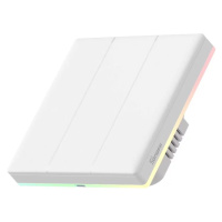 Ovládač Sonoff Smart Wi-Fi Touch Wall Switch TX T5 3C (3-channel)