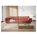 Červená pohovka 248 cm Vanda - Mazzini Sofas