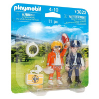 PLAYMOBIL Duopack 70823 Pohotovostný lekár a policajtka