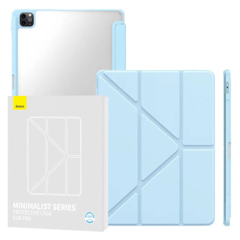 Púzdro Protective case Baseus Minimalist for iPad Pro 12,9" 2020/2021/2022, light blue (69321726