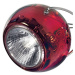Fabbian Beluga Colour – závesná lampa, červená